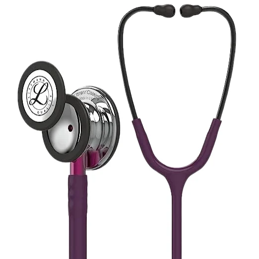 Estetoscopio Littmann Classic III · Berenjena / negro