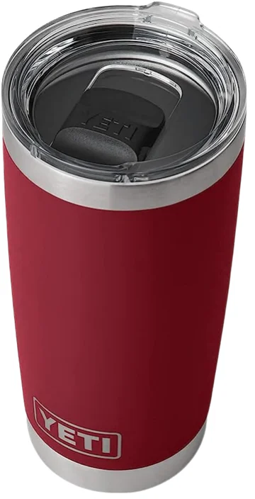 Vaso YETI Rambler 20 oz · Rojo
