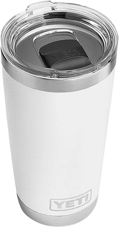 Vaso YETI Rambler 20 oz · Blanco